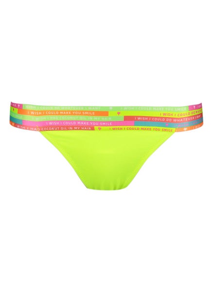 اشتري Women Printed Swim Bikini Bottom, Lime في السعودية