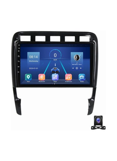 اشتري Android Car Stereo for Porsches Cayenne 2002 2003 2004 2005 2006 2007 2008 2009 2010 4GB RAM 64GB ROM 9 Inch Support Apple Carplay, MirrorLink WiFi BT, IPS Touch Screen with AHD Camera Included في الامارات