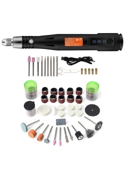 Buy Electric Engraving Tool Kit, Micro Engraver Etching Pen, Cordless Rotary Tool, USB Rechargeable Grinder Polishing in Saudi Arabia