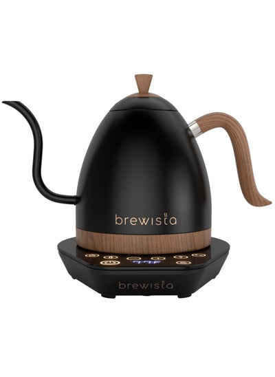 Buy Brewista Artisan Electric Gooseneck Kettle, Black & Brown in UAE