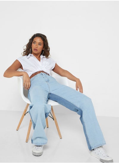 Buy Classic Mom Fit Jeans in UAE