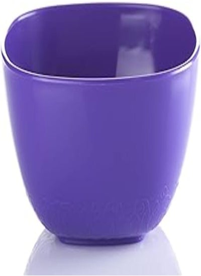 Buy M-Design Eden Plastic Soup Bowl (16cm) - Microwave, Dishwasher, Food Safe & BPA Free (6, Purple) in Egypt