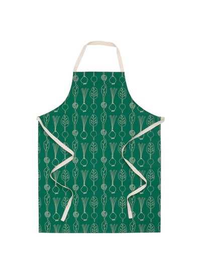 اشتري Apron, patterned/green, 68x90 cm في السعودية
