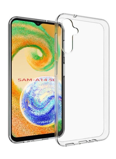 Buy Protective Case Cover for Samsung Galaxy A14 4G/5G Clear in Saudi Arabia