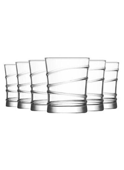 Buy Shot 6 Piece Glasses Set 65 Ml-Clear in Egypt