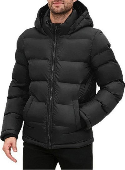 Buy Puffer Jacket with Removable Hood in Egypt