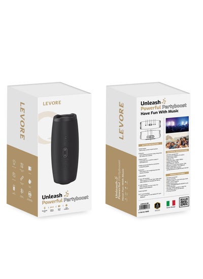 اشتري LEVORE wireless partyboost speaker LSM223-BK في الامارات