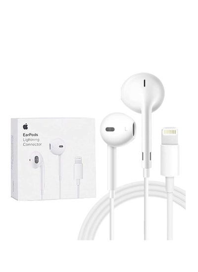 Buy EarPods With Lightning Connector - White in Egypt