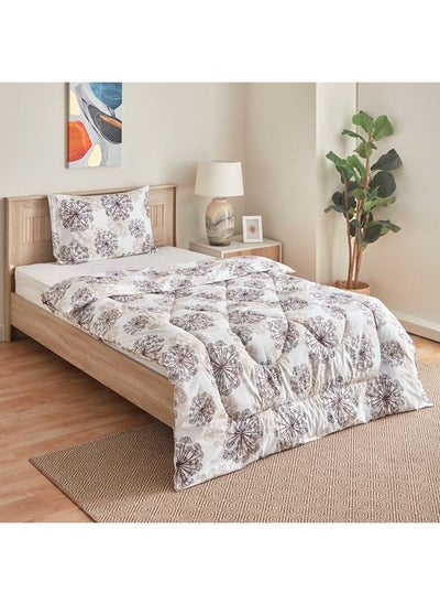 Buy Alium 2-Piece Twin Comforter Set 220x160 cm in Saudi Arabia