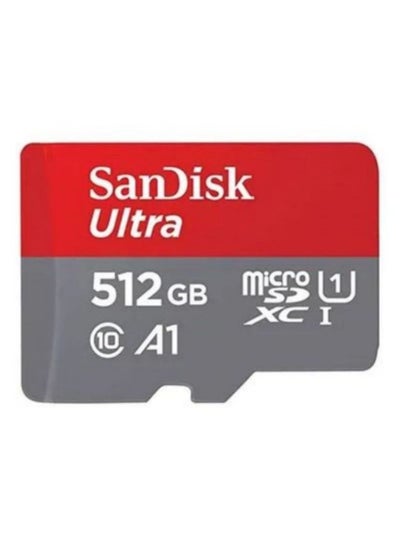 Buy Sandisk Ultra UHS I MicroSD Card 150MB/s R, for Smartphones, SDSQUAC-512G-GN6MN 512 GB in Saudi Arabia