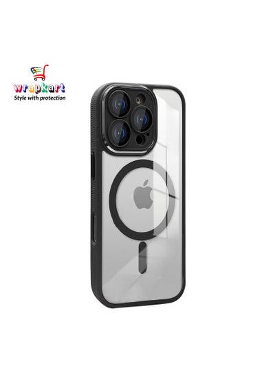 Buy Apple iPhone 16 Pro Black Titanium MagSafe Back Case / Cover in UAE