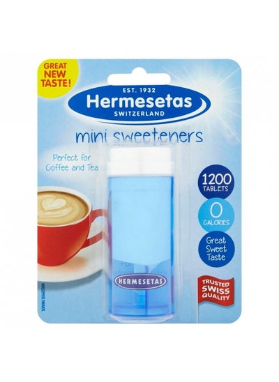 Buy Hermesetas Mini Sweeteners (1200 Per Pack) - Pack Of 2 in UAE