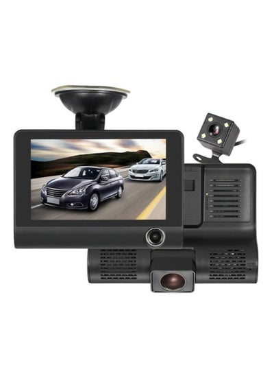 Buy Three Lens Night Vision DVR Dash Car Camera in UAE