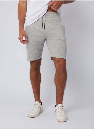 Buy Casual Modern Fit Cotton Sweat Shorts in Egypt