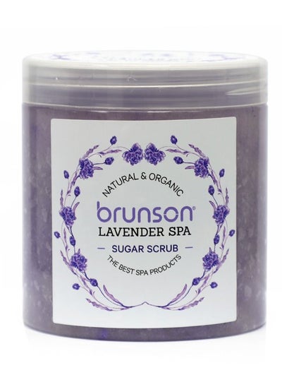 Buy Foot sugar scrub lavender feet spa scrub natural organic in UAE