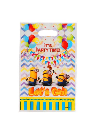 اشتري Kids Party Favor Bags Shiny Candy Pouches Yellow people في السعودية