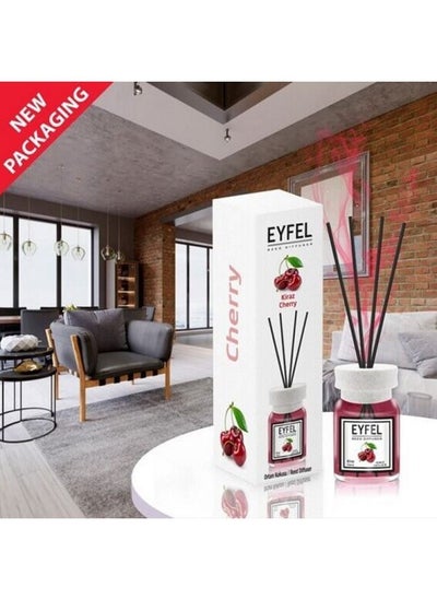 Buy Eyfel Reed Diffuser Cherry Room Air Freshener 120ml in UAE