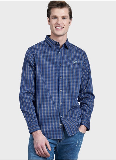 Buy Checked Regular Fit Shirt in UAE