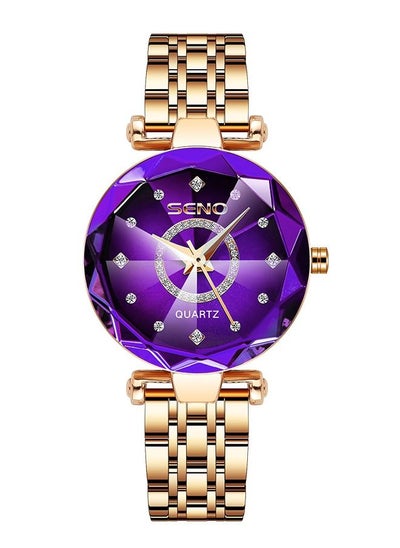 Purple waterproof sale watch