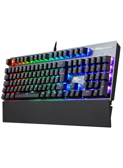 Buy PKB92 RGB Gaming Mechanical Keyboard - OUTEMU Brown Switch - Software Support in Egypt