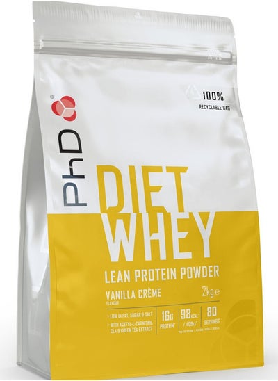 Buy Diet Whey Vanilla Creme 2 kg in UAE