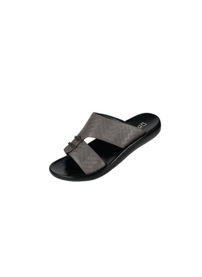 اشتري 008-3553 Barjeel Mens Arabic Sandals 63073 Grey في الامارات