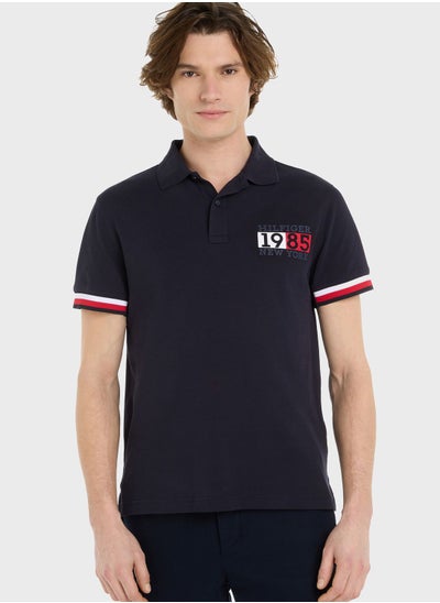 Buy Logo Slim Fit Polo in UAE