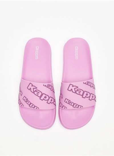 اشتري Womens Logo Embossed Slide Sandals في الامارات