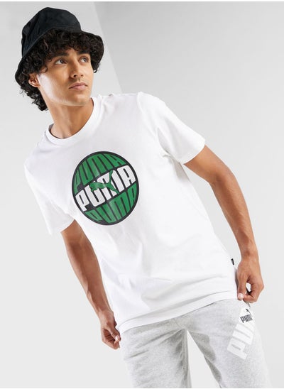 Buy Graphics Circular T-Shirt in Saudi Arabia