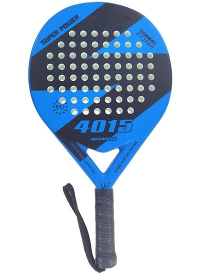 Buy Lightweight Padel Tennis Racket Pop Tennis Paddle Racquets Pro Fiberglass Carbon Fiber Paddle Racket with Cover Bag in UAE