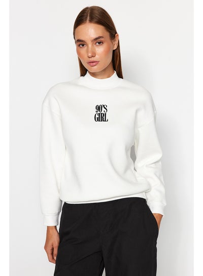 Buy Sweatshirt - White - Regular fit in Egypt