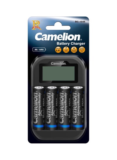 Buy Camelion battery charger bc 1046 + aa 2500mah batteries in Egypt