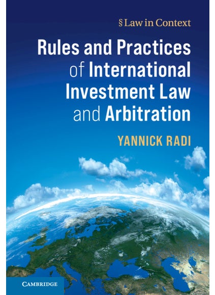 Buy Rules and Practices of International Investment Law and Arbitration in UAE