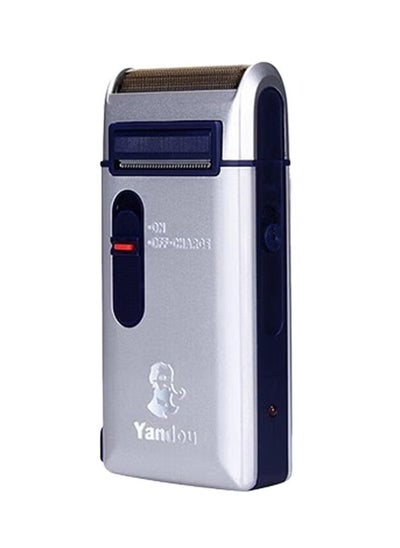 Buy Rechargeable Mini Electric Shaver Silver in UAE