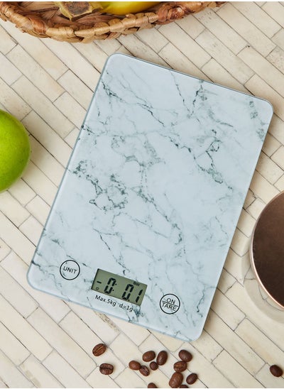 Buy Marble Effect Electronic Kitchen Scales in UAE