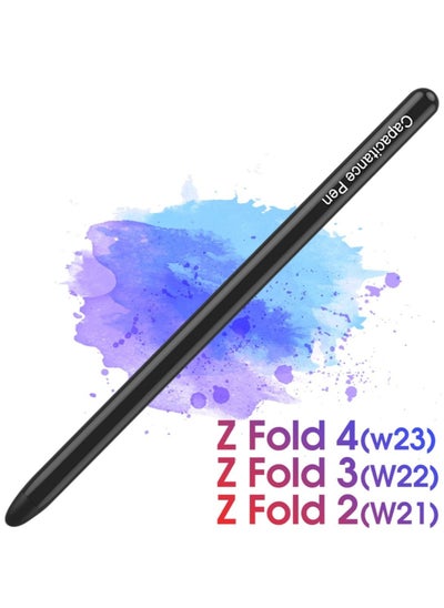 اشتري Stylus Pens for Touch Screens, Smart Digital Stylus Pen, High Sensitivity and Smoother Writing, Active Stylus Pens for Galaxy Z Fold 4 (Black) في الامارات