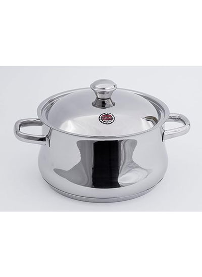 Buy Younesteel 22 Cm Stainless Steel Cooking Pot in Egypt