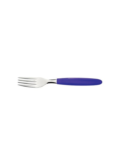 Buy Ipanema Stainless Steel Table Fork with Purple Polypropylene Handle in UAE