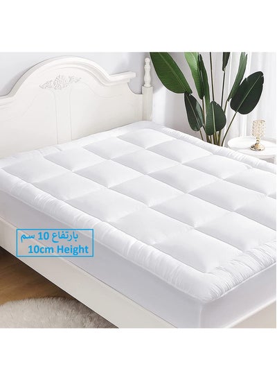 Buy Mattress Topper Cover 10 Cm Felt Extra Thick Extra Plush and Super Soft Available In All Sizes in Saudi Arabia