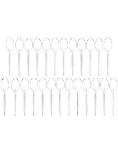 Buy Disposable Heavy Duty Plastic Spoon  (50Pcs) in Egypt