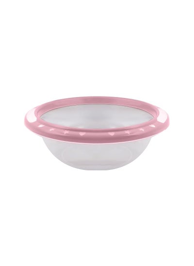 Buy Plastic bowl, 2 colors, 30 cm, Khurshid, multi-colored 011592 in Egypt