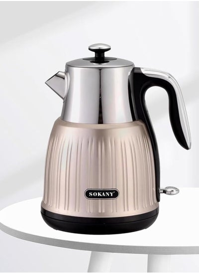 اشتري Sokany Kettle Jug 1.6 Liters 2200Watts Sk-SH-1055 في مصر