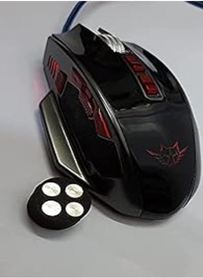 اشتري 9-button luminous gaming mouse في مصر