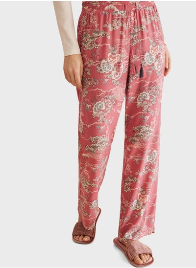 اشتري Cherry Blossom Printed Pyjama Bottom في الامارات