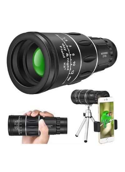 Buy Monocular Telescope 16X25 Monocular Waterproof High Definition Telescope Spotting Scope Phone Photography Adapter For Bird Watching Scenery Monocular Only in UAE