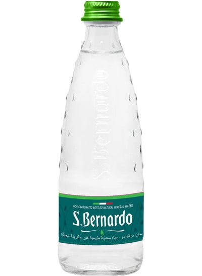 Buy NON-Carbonated Natural Mineral Glass bottle 330ML in UAE