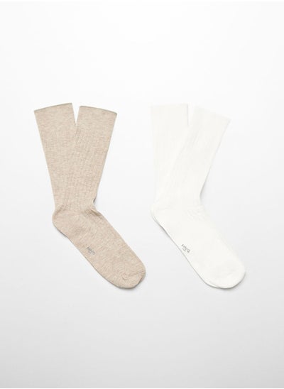 Buy 2 Pack Crew Socks in UAE