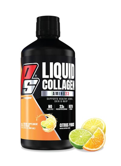 Buy PROSUPPS Amino23 Liquid Collagen Shots 16 Fl Oz Citrus Punch in UAE