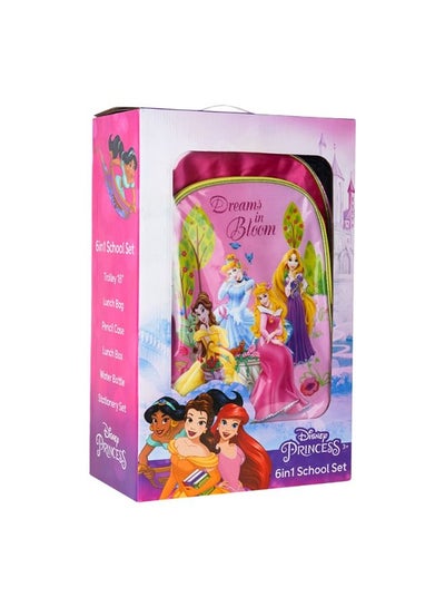 اشتري Disney Princess Dreams In Bloom 6In1 Trolley Box Set 18" في الامارات