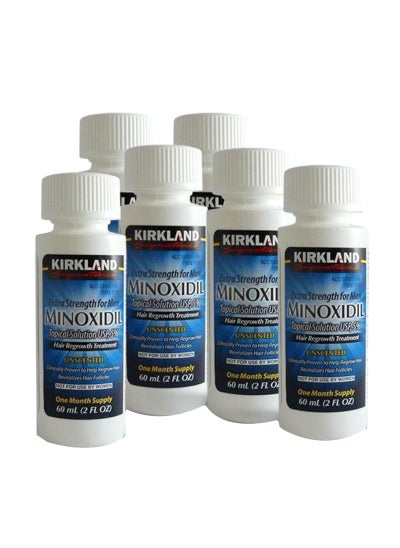 Buy 6-Piece Minoxidil Hair Regrowth Treatment 2ounce in UAE